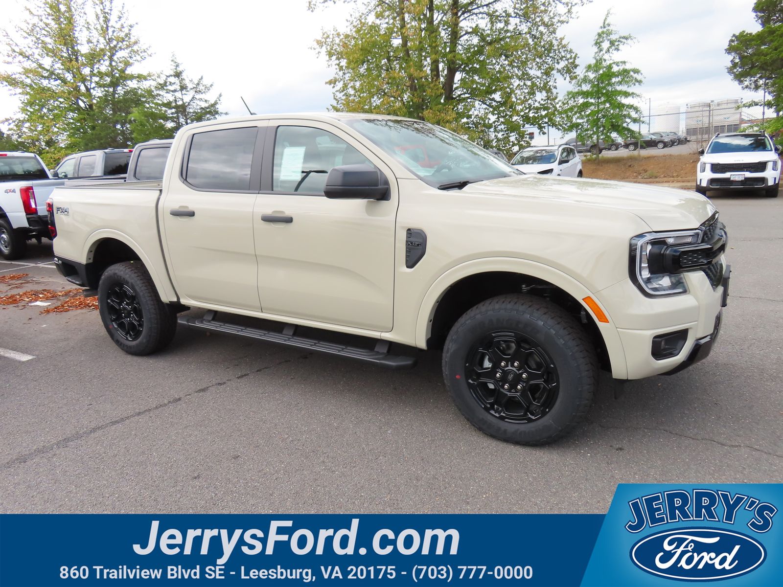 Desert Sand 2026 Ford Ranger Pickup Truck Four-Wheel Drive Automatic