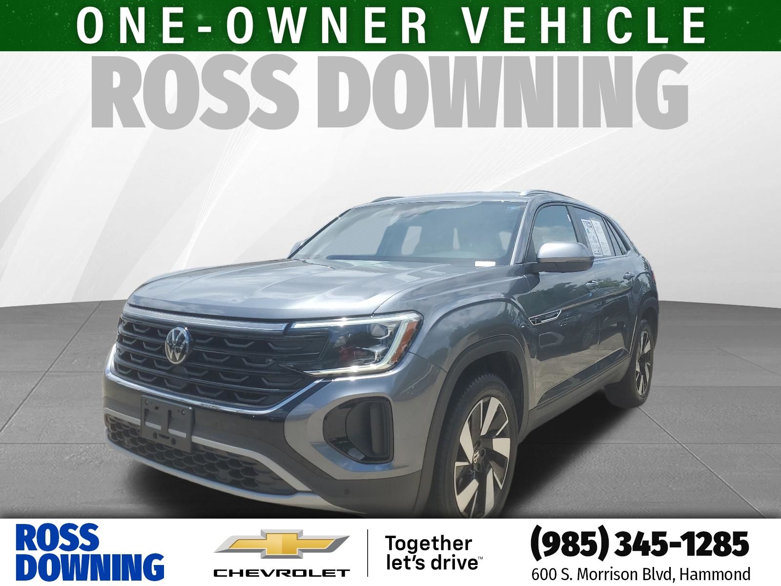 2025 Volkswagen Atlas Cross Sport 2.0T SE w/Technology - 0