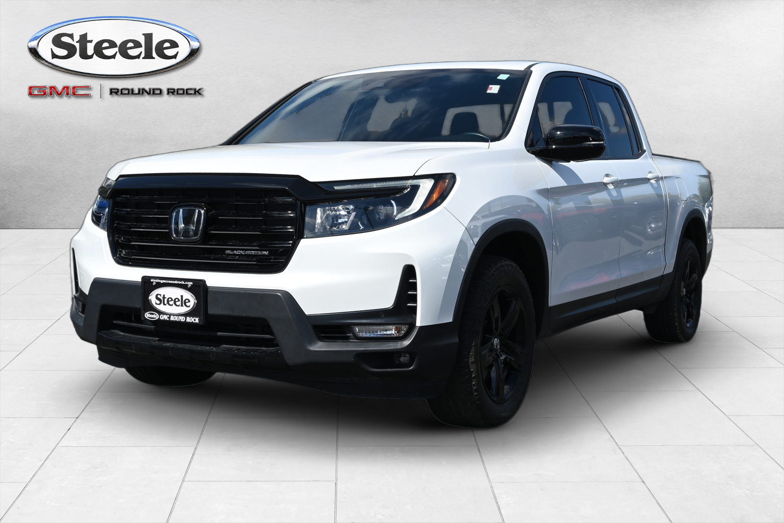 Platinum White Pearl 2023 Honda Ridgeline Pickup Truck All-Wheel Drive 9-Speed Automatic