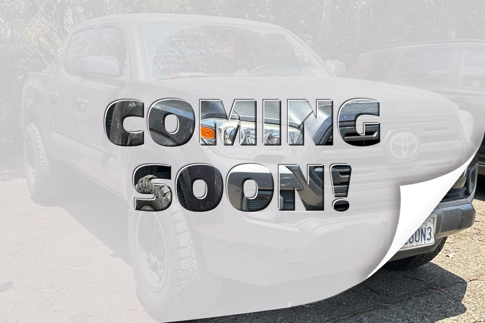 Magnetic Gray Metallic 2019 Toyota Tacoma Pickup Truck Four-Wheel Drive 6-Speed Automatic