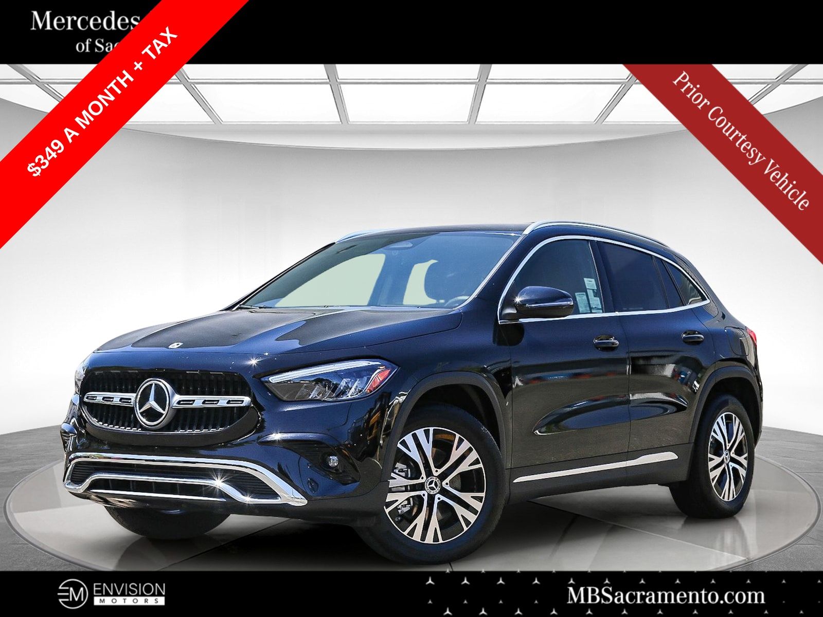 Night Black 2026 Mercedes-Benz GLA SUV / Crossover Front-Wheel Drive 8-Speed Dual Clutch