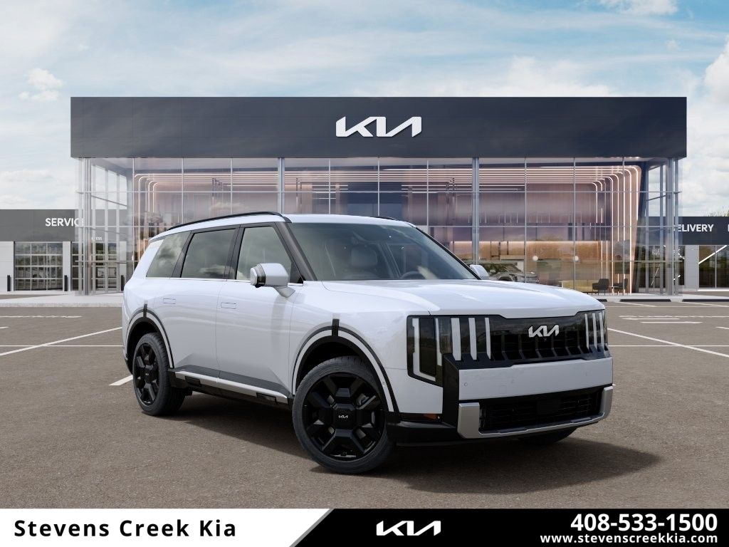 Glacial White Pearl 2027 Kia Telluride Hybrid SUV / Crossover All-Wheel Drive 6-Speed Automatic