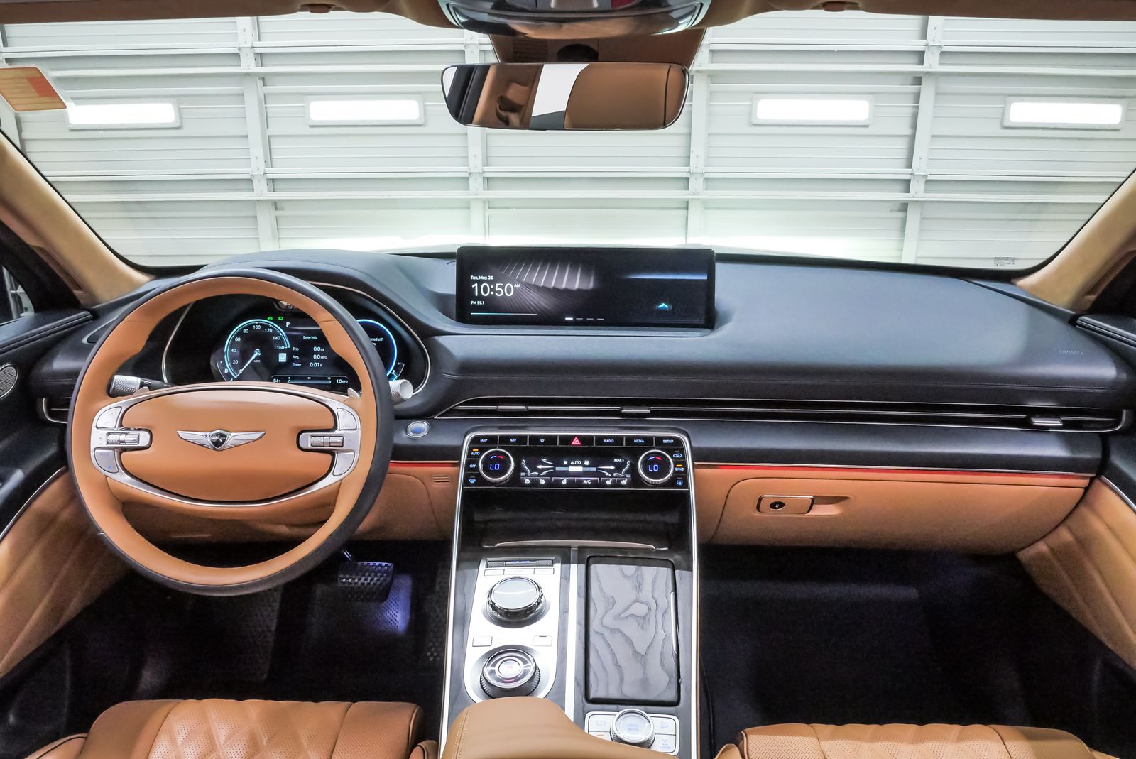 2023 Genesis GV80 3.5T Prestige Silver at Genesis of Spring
