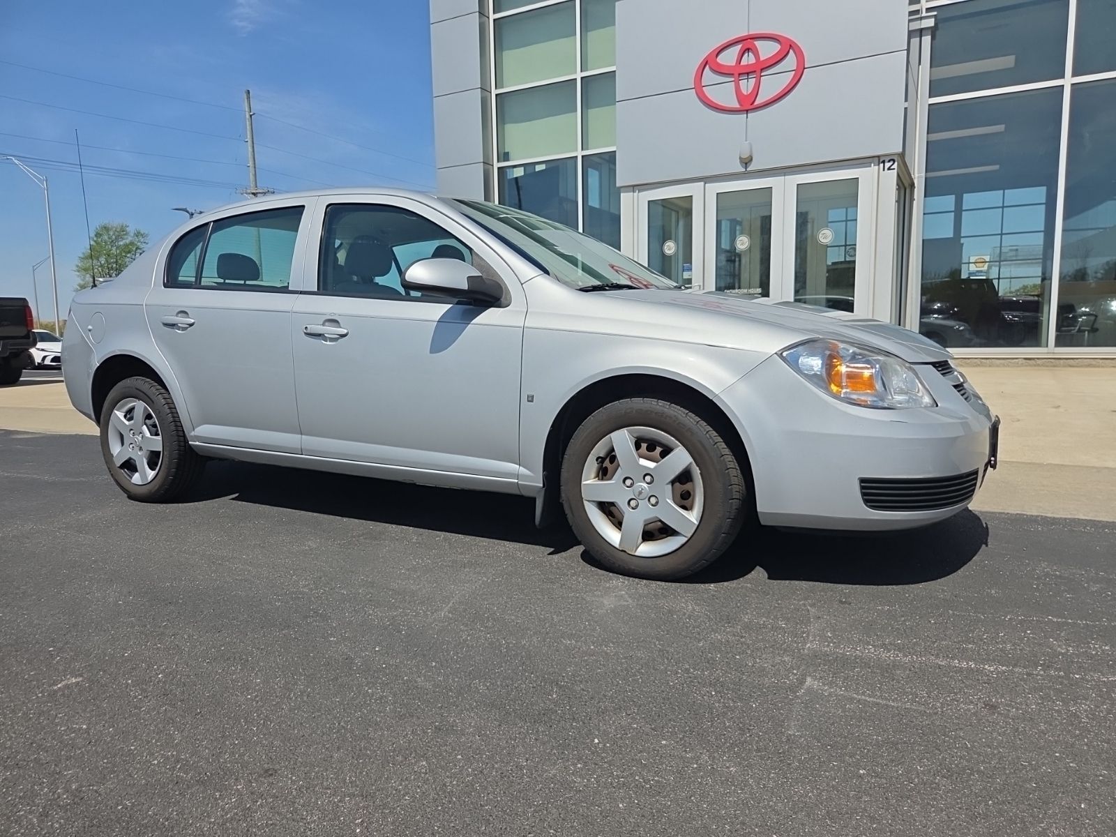 Ultra Silver Metallic 2007 Chevrolet Cobalt LT Sedan FWD Sedan Front-Wheel Drive 4-Speed Automatic Overdrive