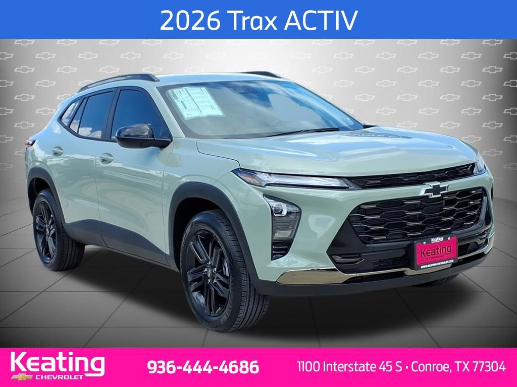 Cacti Green 2026 Chevrolet Trax SUV / Crossover Front-Wheel Drive 6-Speed Automatic