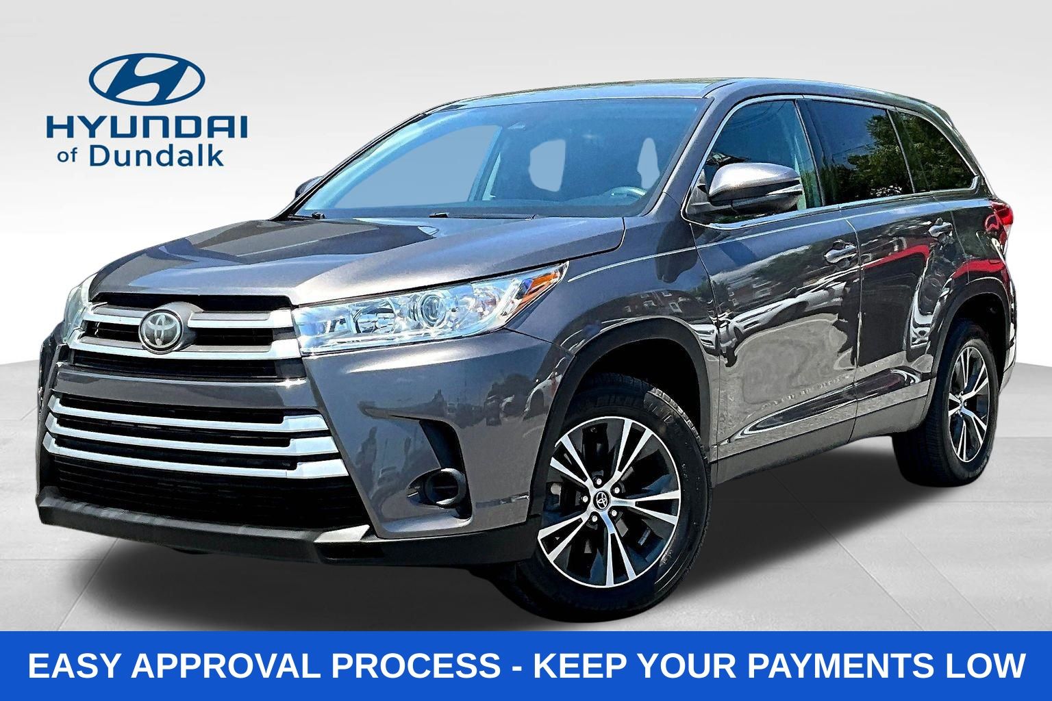 Predawn Gray Mica 2019 Toyota Highlander SUV / Crossover Front-Wheel Drive 6-Speed Automatic