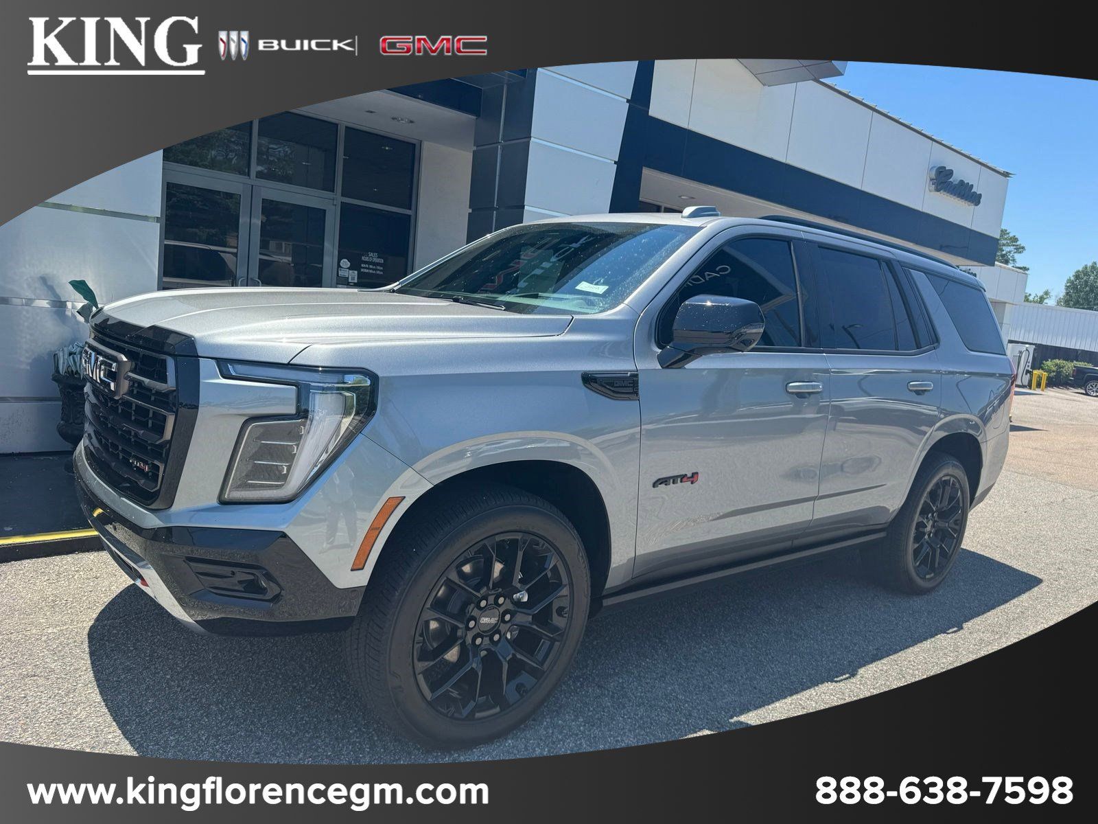 Sterling Metallic 2026 GMC Yukon AT4 Ultimate 4WD SUV / Crossover Four-Wheel Drive