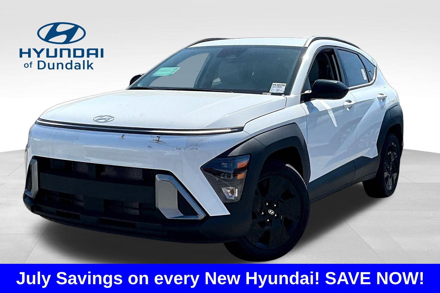 Atlas White 2026 Hyundai Kona SUV / Crossover Front-Wheel Drive Continuously Variable Transmission