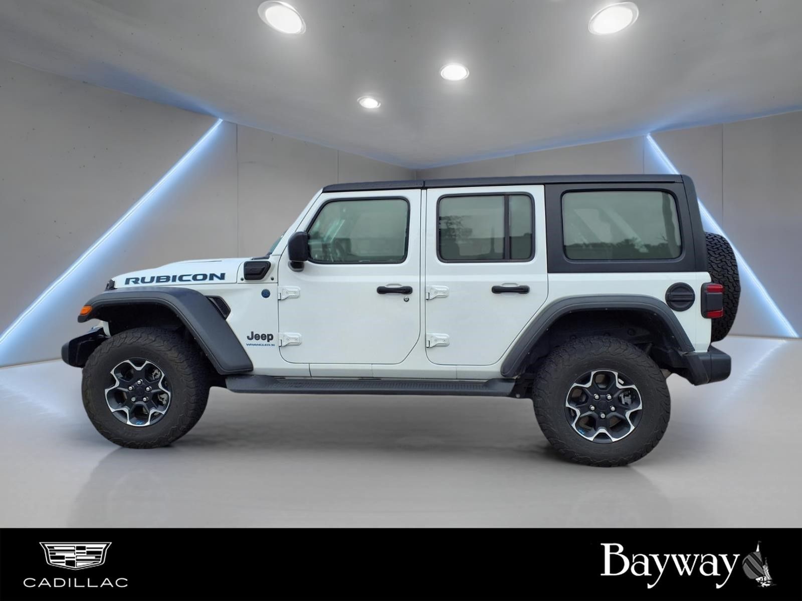 2023 Jeep Wrangler Rubicon 4xe White at DeMontrond Gulf Freeway