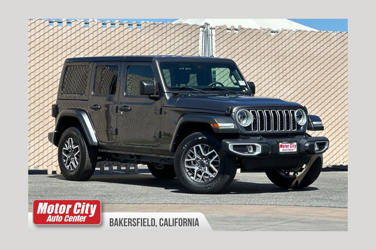 Crystal Metallic 2025 Jeep Wrangler SUV / Crossover Four-Wheel Drive 8-Speed Automatic
