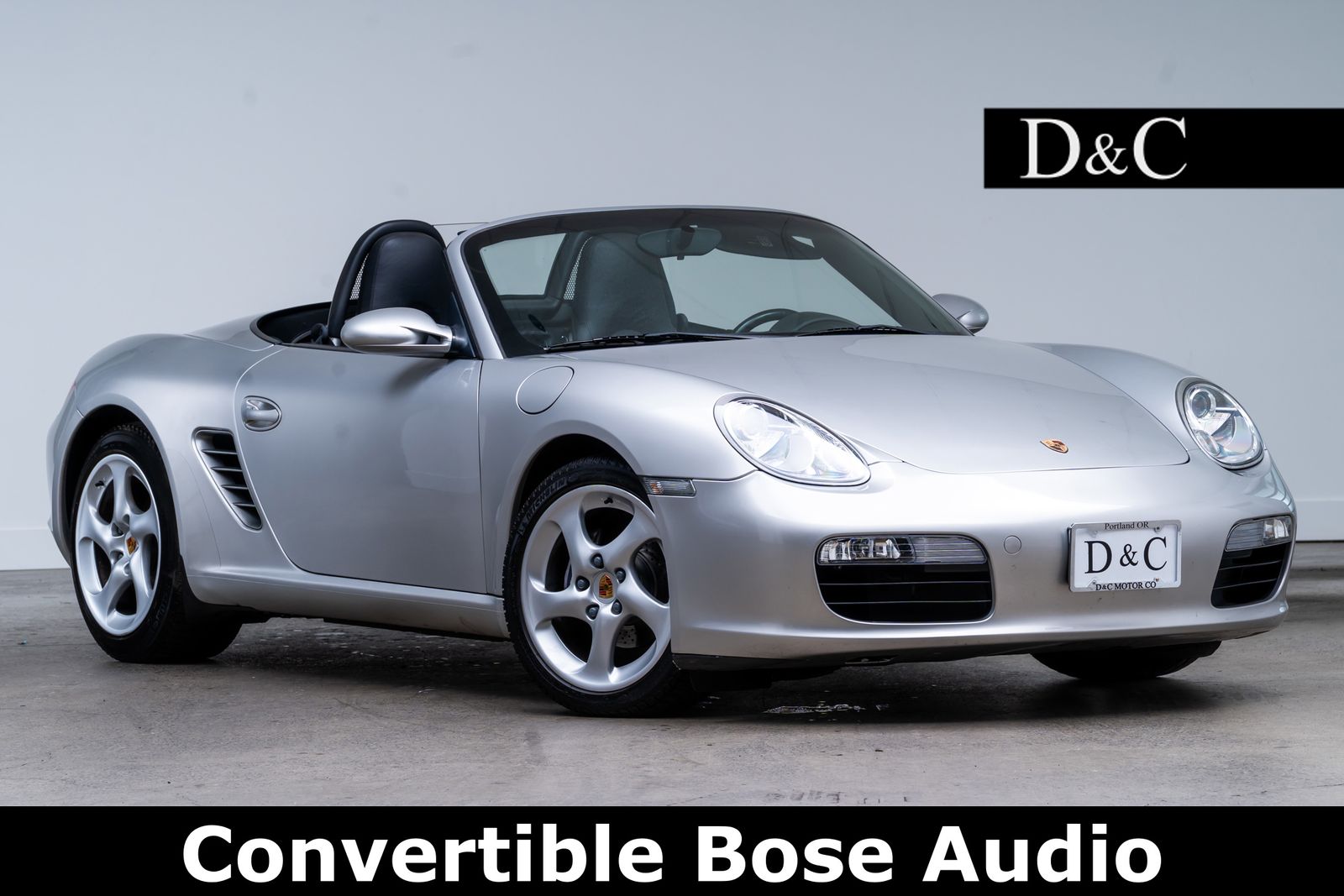 Silver 2006 Porsche Boxster Base Convertible Rear-Wheel Drive