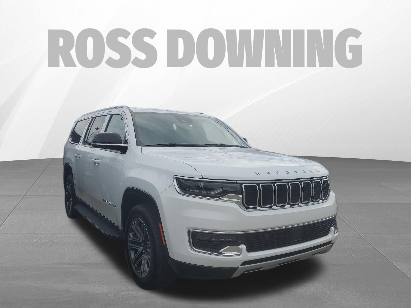 2024 Jeep Wagoneer L Series II White at Ross Downing Chevrolet