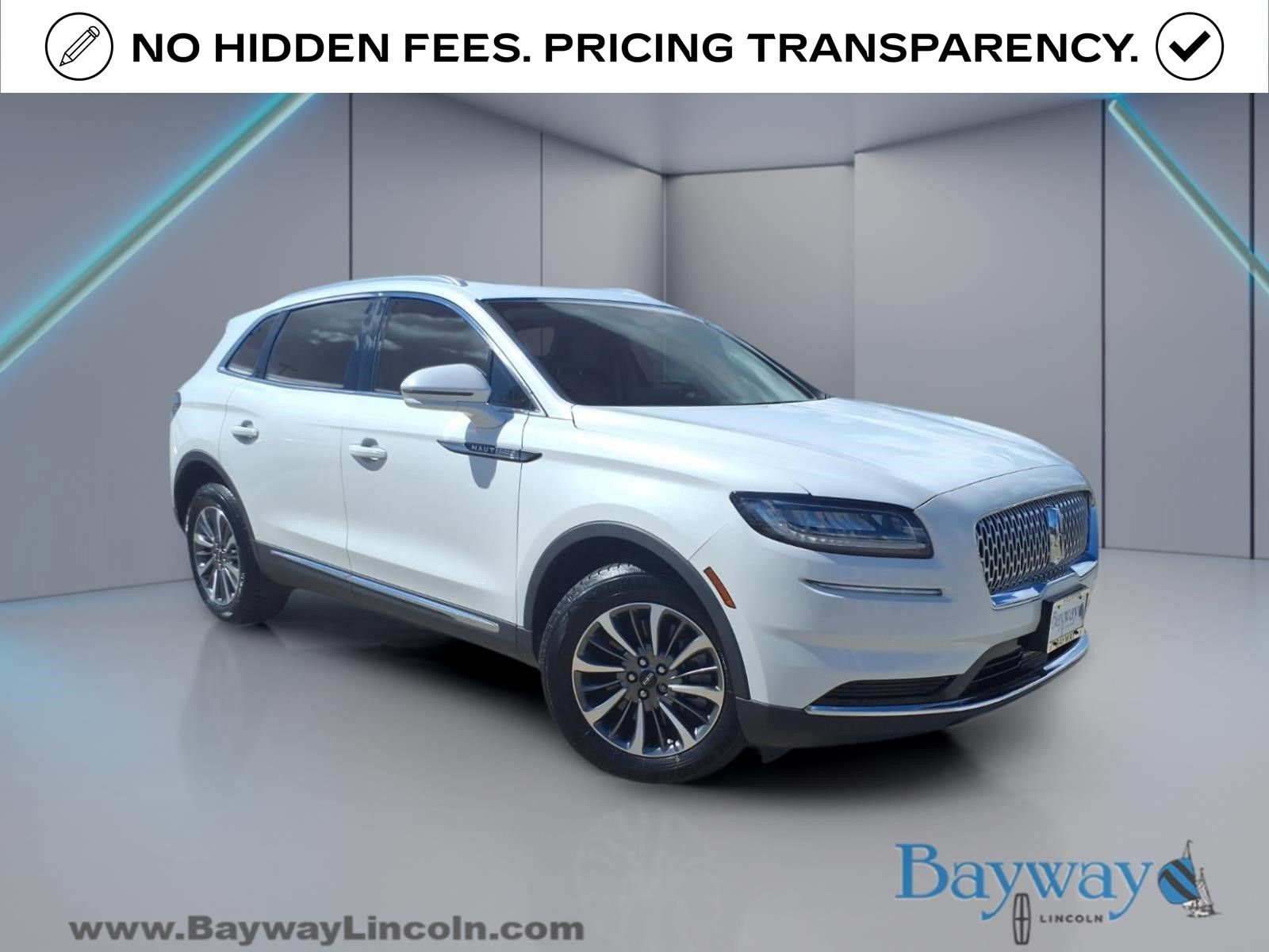 White Metallic 2023 Lincoln Nautilus SUV / Crossover All-Wheel Drive 8-Speed Automatic