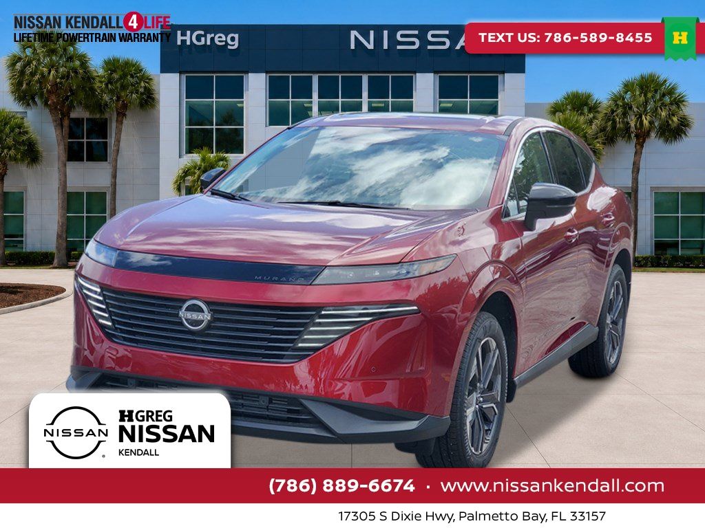 Red (Scarlet Ember Tintcoat) 2026 Nissan Murano SUV / Crossover All-Wheel Drive 9-Speed Automatic