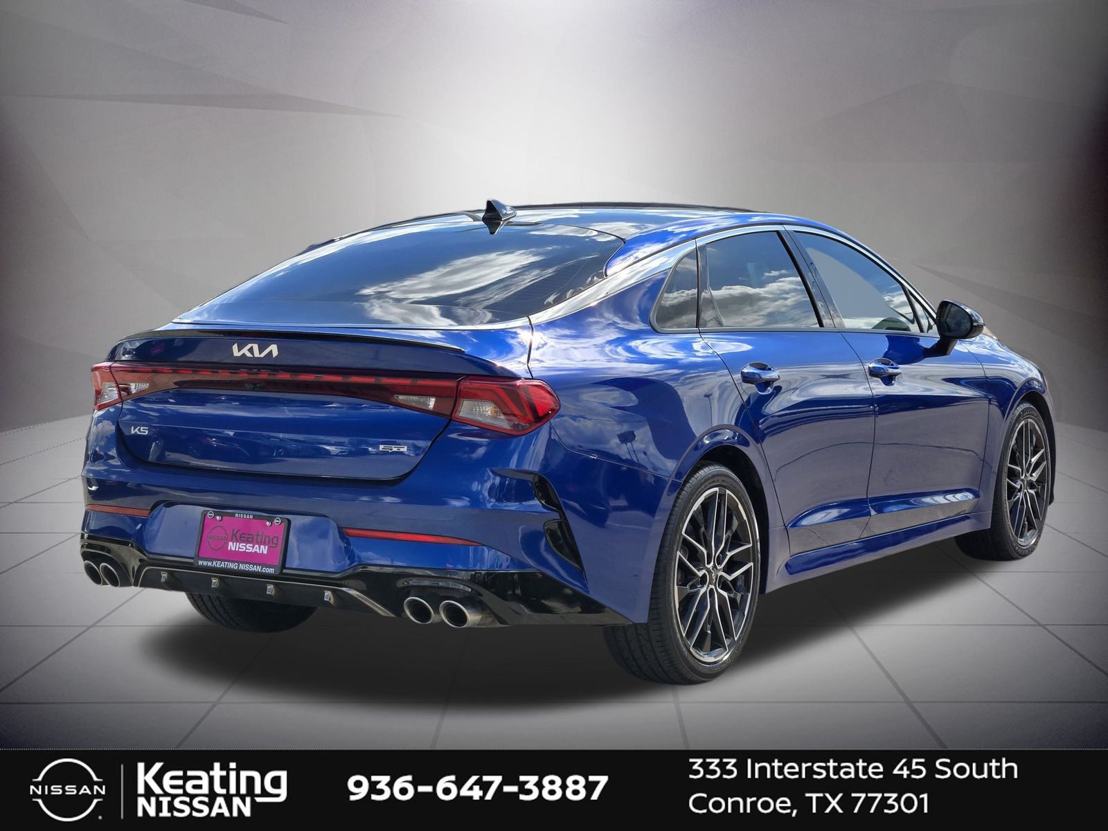 2024 Kia K5 GT Blue at Joe Myers Mazda Kia