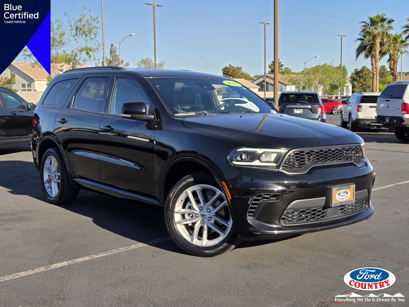 DB Black Crystal Clearcoat 2024 Dodge Durango GT Plus AWD SUV / Crossover All-Wheel Drive 8-Speed Automatic