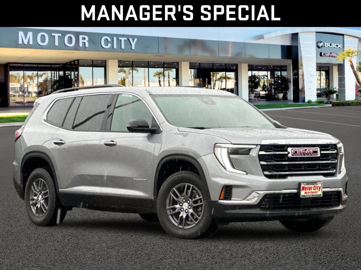 Sterling Metallic 2025 GMC Acadia Elevation FWD SUV / Crossover Front-Wheel Drive 8-Speed Automatic