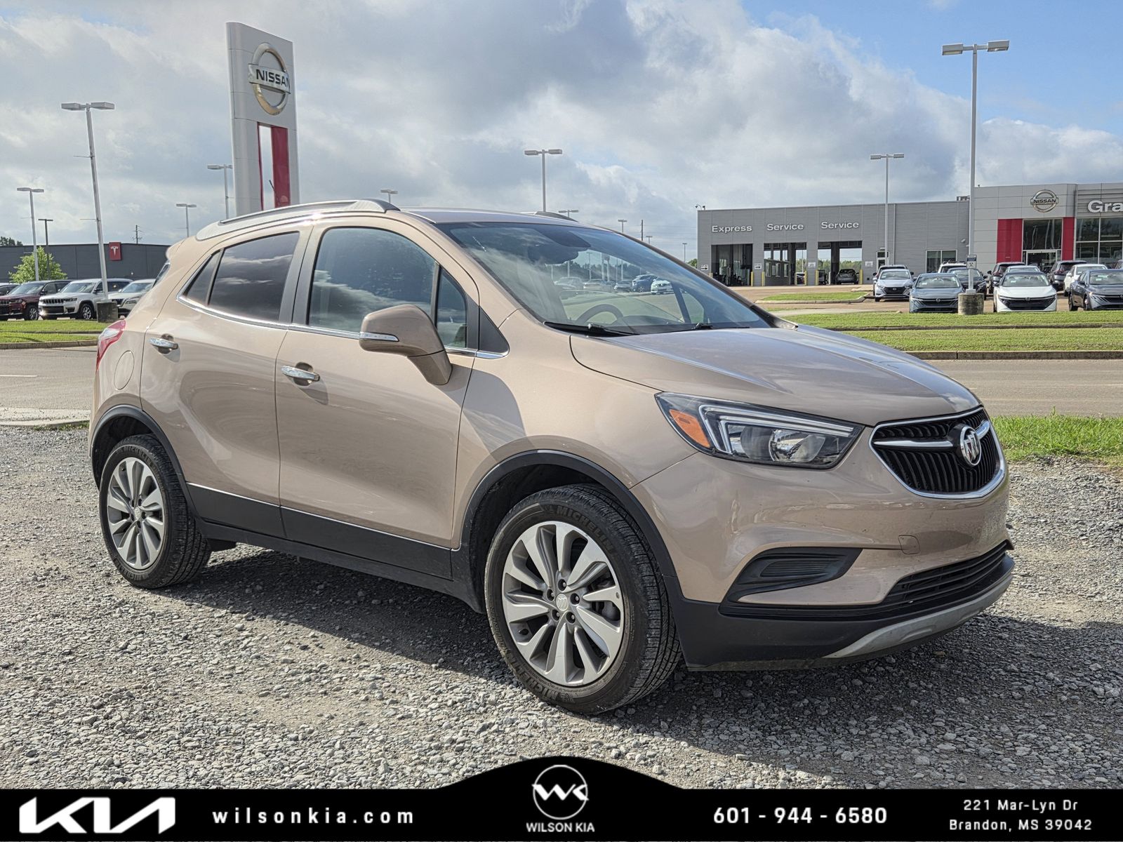 Coppertino Metallic 2019 Buick Encore Preferred FWD SUV / Crossover Front-Wheel Drive 6-Speed Automatic Overdrive