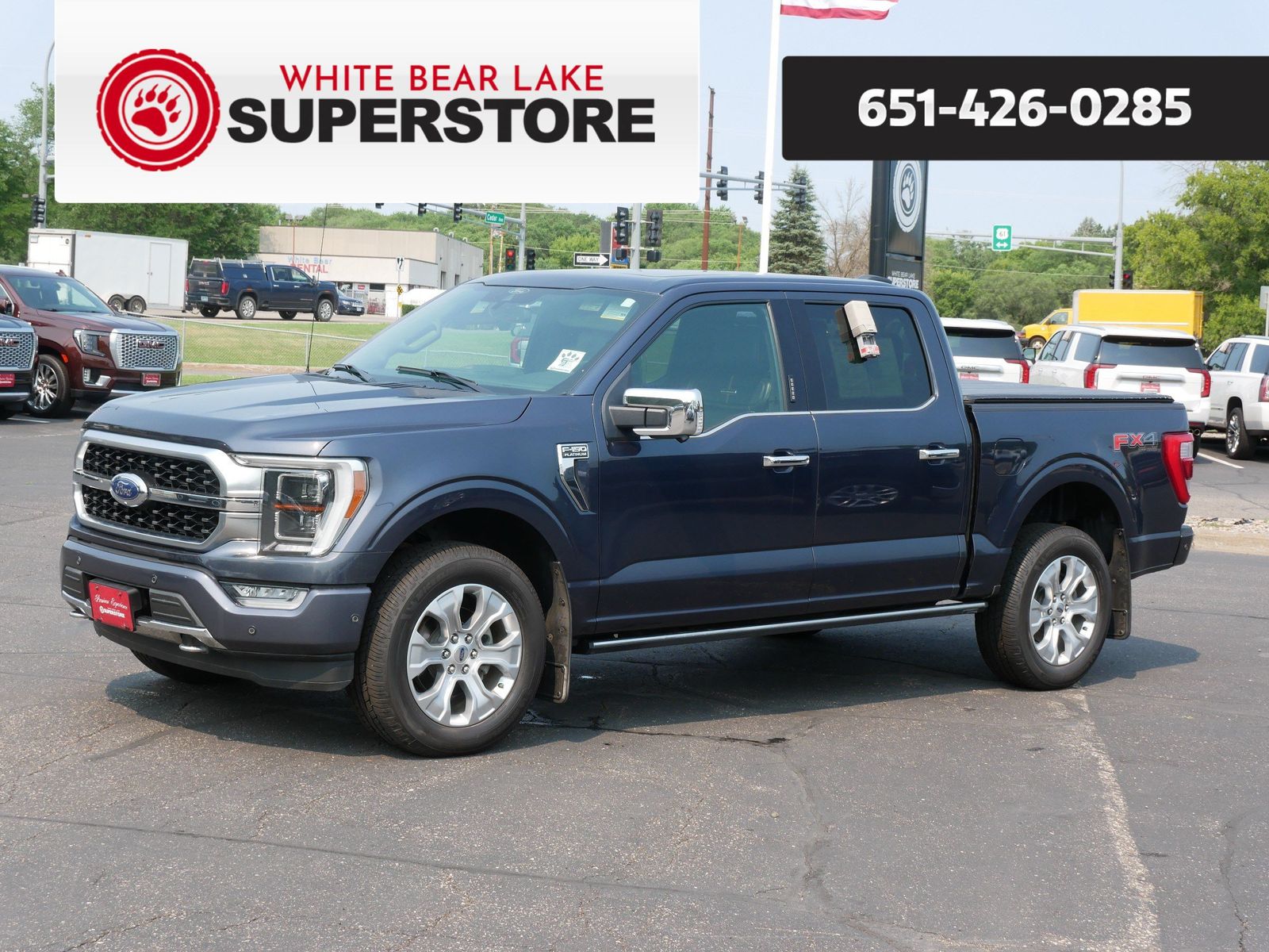Smoked Quartz Metallic Tinted Clearcoat 2021 Ford F-150 Pickup Truck Four-Wheel Drive Automatic