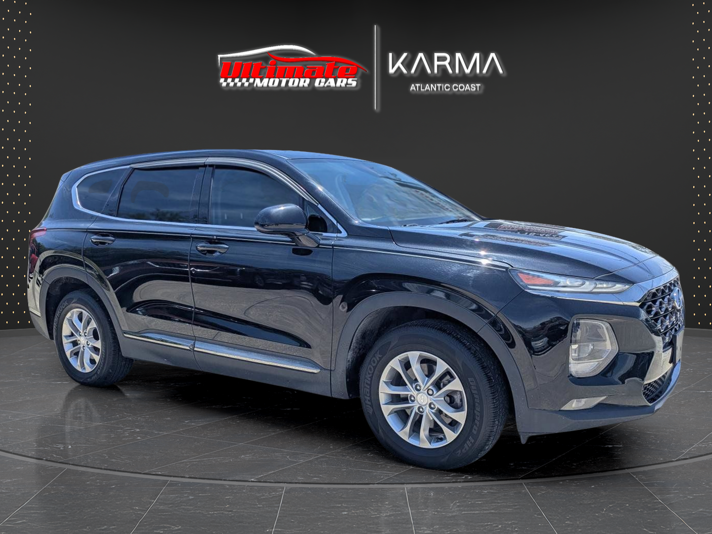 Twilight Black 2019 Hyundai Santa Fe 2.4L SEL AWD SUV / Crossover All-Wheel Drive 8-Speed Automatic