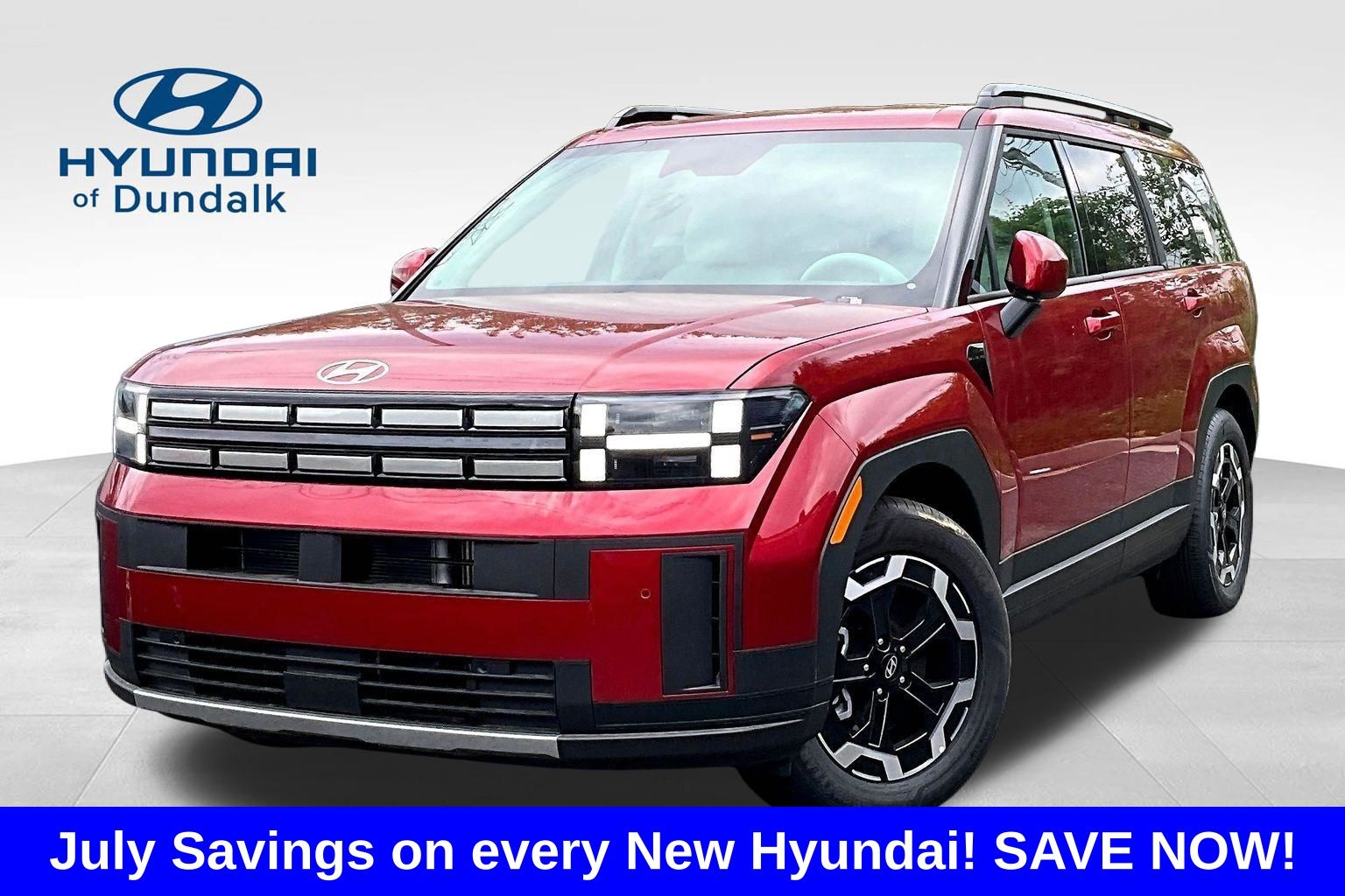 Ultimate Red 2026 Hyundai Santa Fe SUV / Crossover All-Wheel Drive 8-Speed Automatic