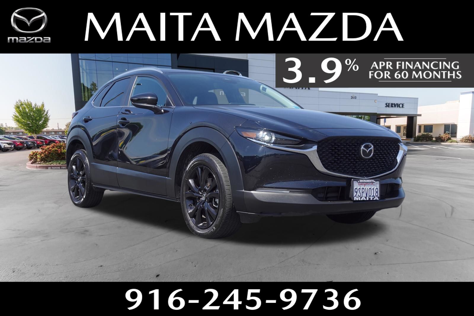 Jet Black Mica 2025 Mazda CX-30 2.5 S Select Sport AWD SUV / Crossover All-Wheel Drive 6-Speed Automatic