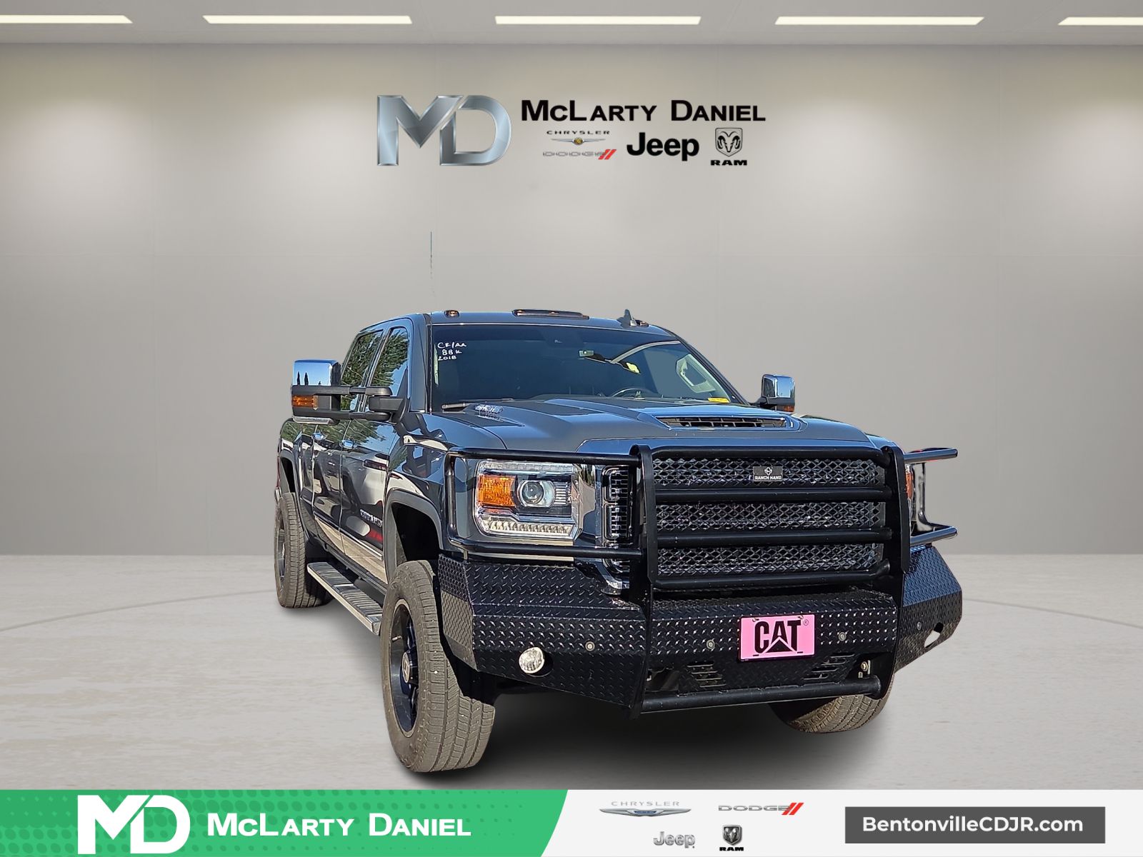Mineral Metallic 2018 GMC Sierra 2500HD Pickup Truck Four-Wheel Drive 6-Speed Automatic