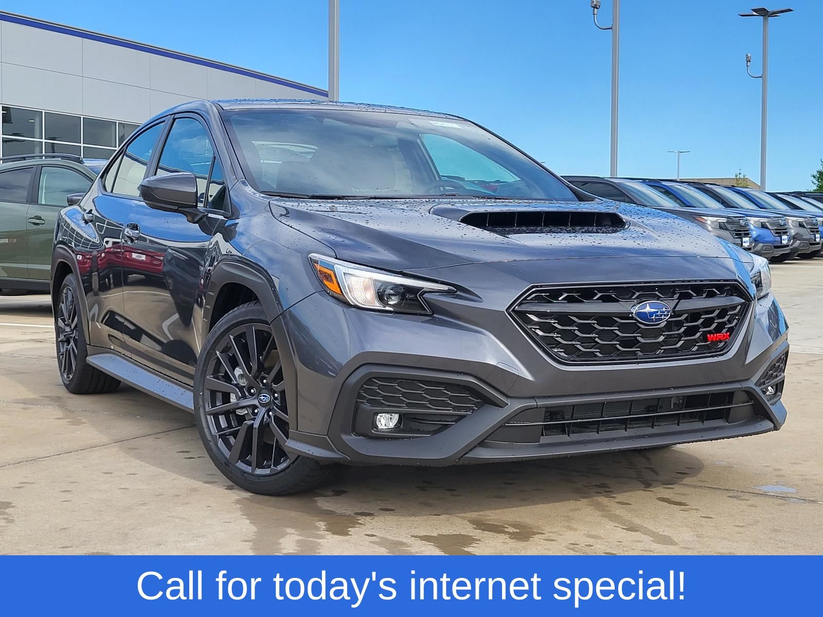 Gray Metallic 2026 Subaru WRX Premium AWD Sedan All-Wheel Drive 6-Speed Manual
