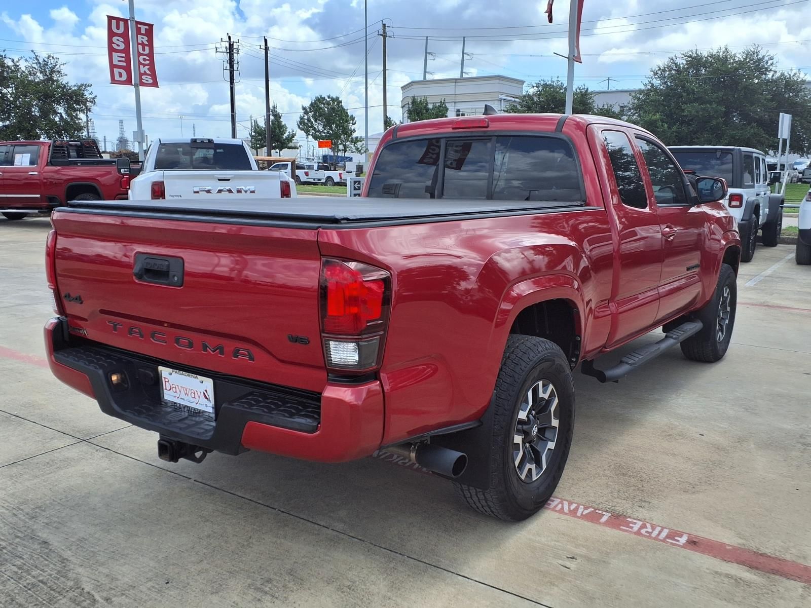 2019 Toyota Tacoma 4X4 TRD Off-Road Red at Shottenkirk Kia Fort Bend
