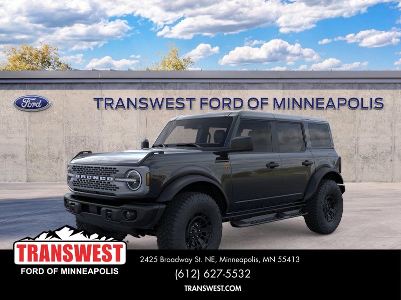 Shadow Black 2026 Ford Bronco SUV / Crossover Four-Wheel Drive Automatic
