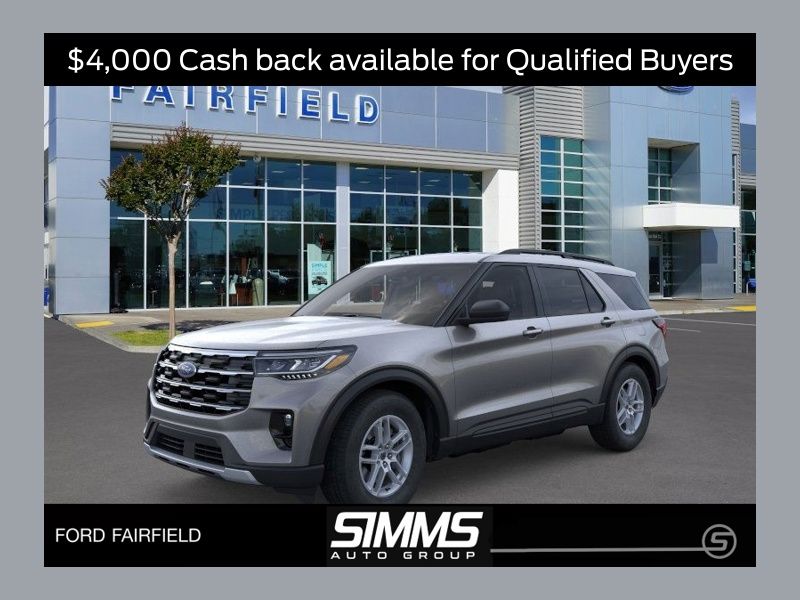 Carbonized Gray Metallic 2026 Ford Explorer Active RWD SUV / Crossover Rear-Wheel Drive Automatic