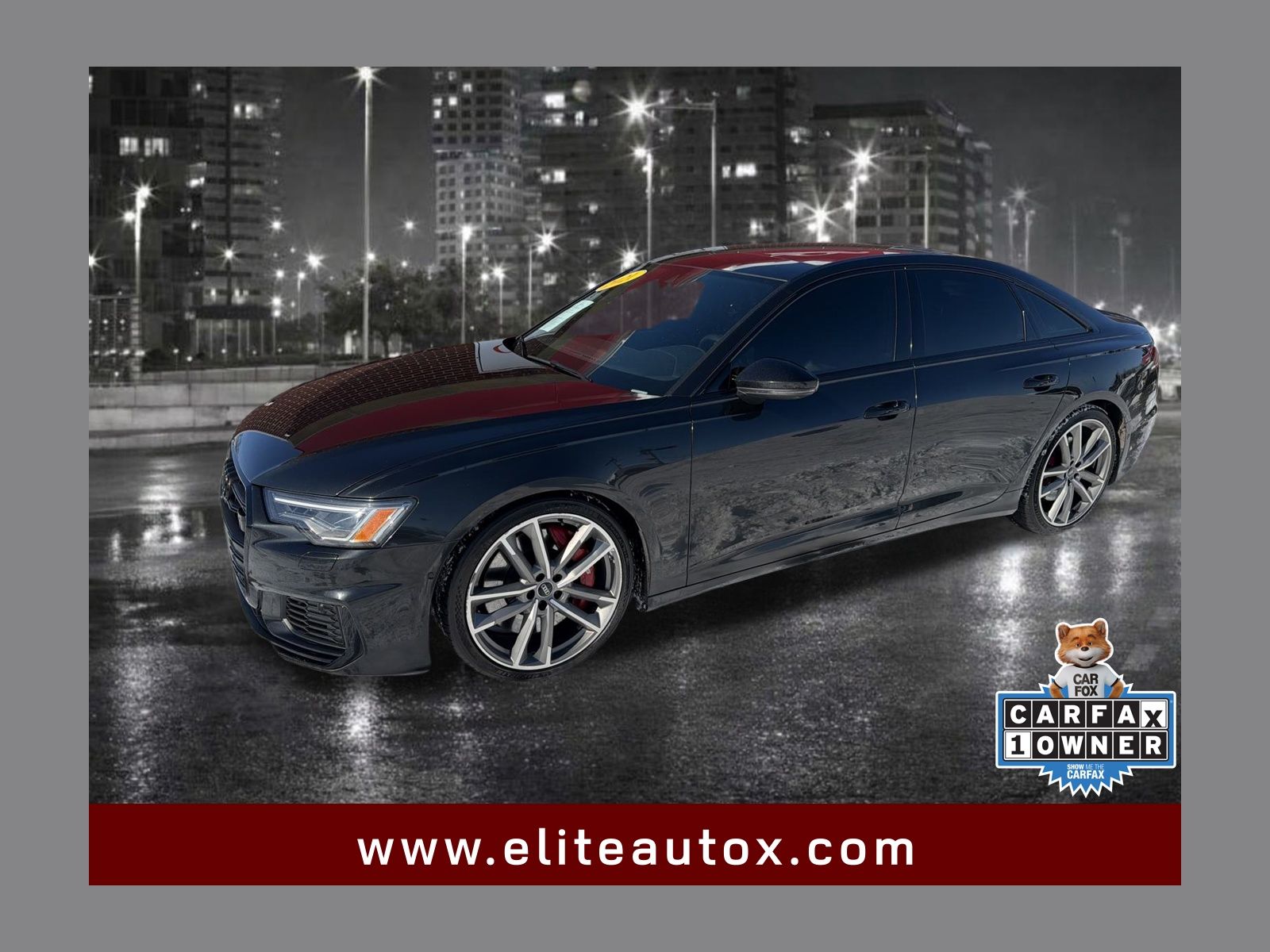 Gray Metallic 2021 Audi S6 Sedan All-Wheel Drive 8-Speed Automatic