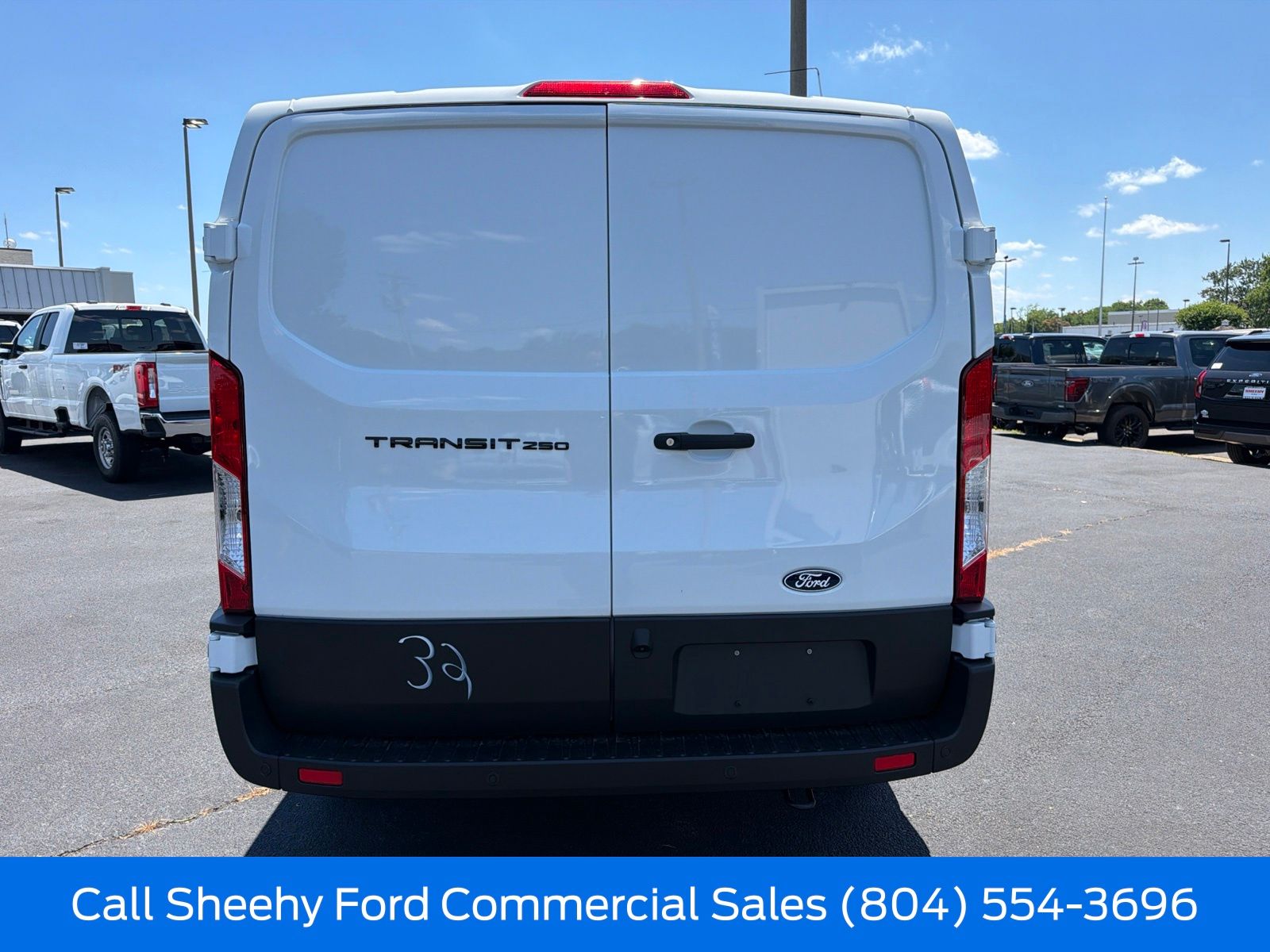 New 2026 Oxford White Ford Low Roof Cargo Van image 7