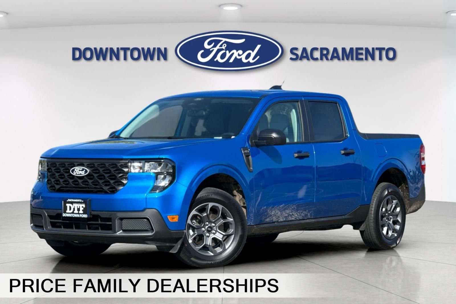 Velocity Blue 2026 Ford Maverick XLT SuperCrew AWD Pickup Truck All-Wheel Drive Continuously Variable Transmission