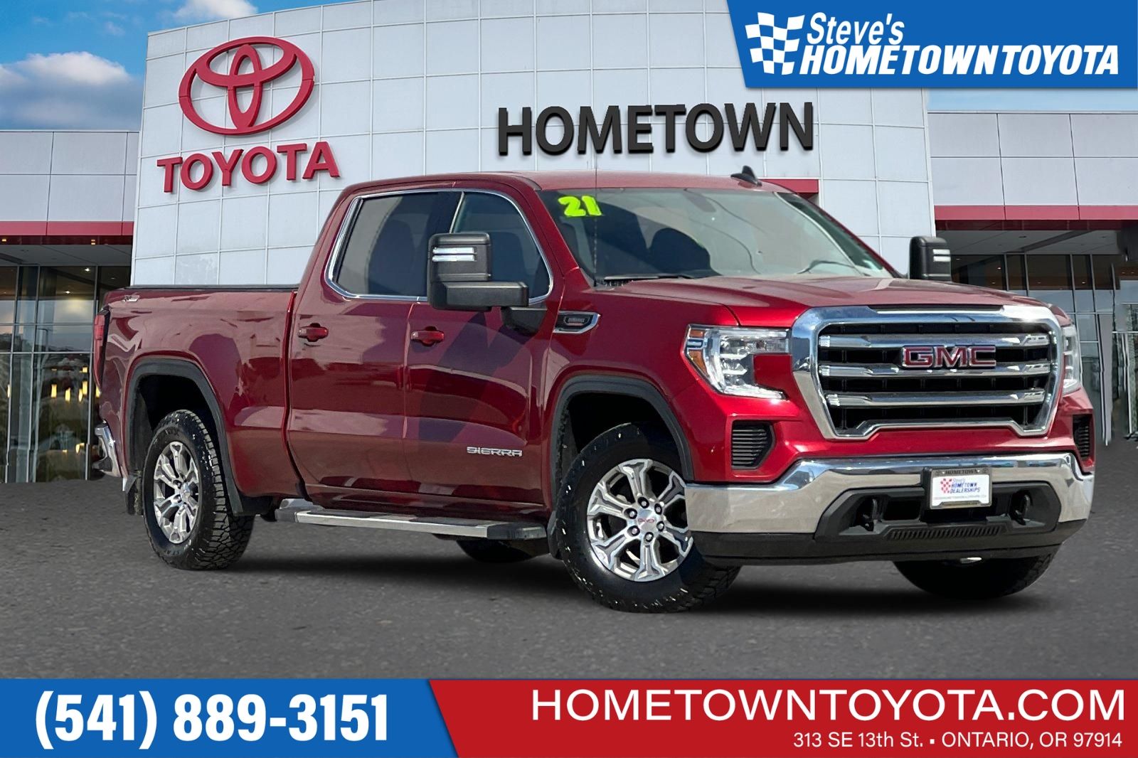 2021 GMC Sierra 1500 SLE Crew Cab 4WD