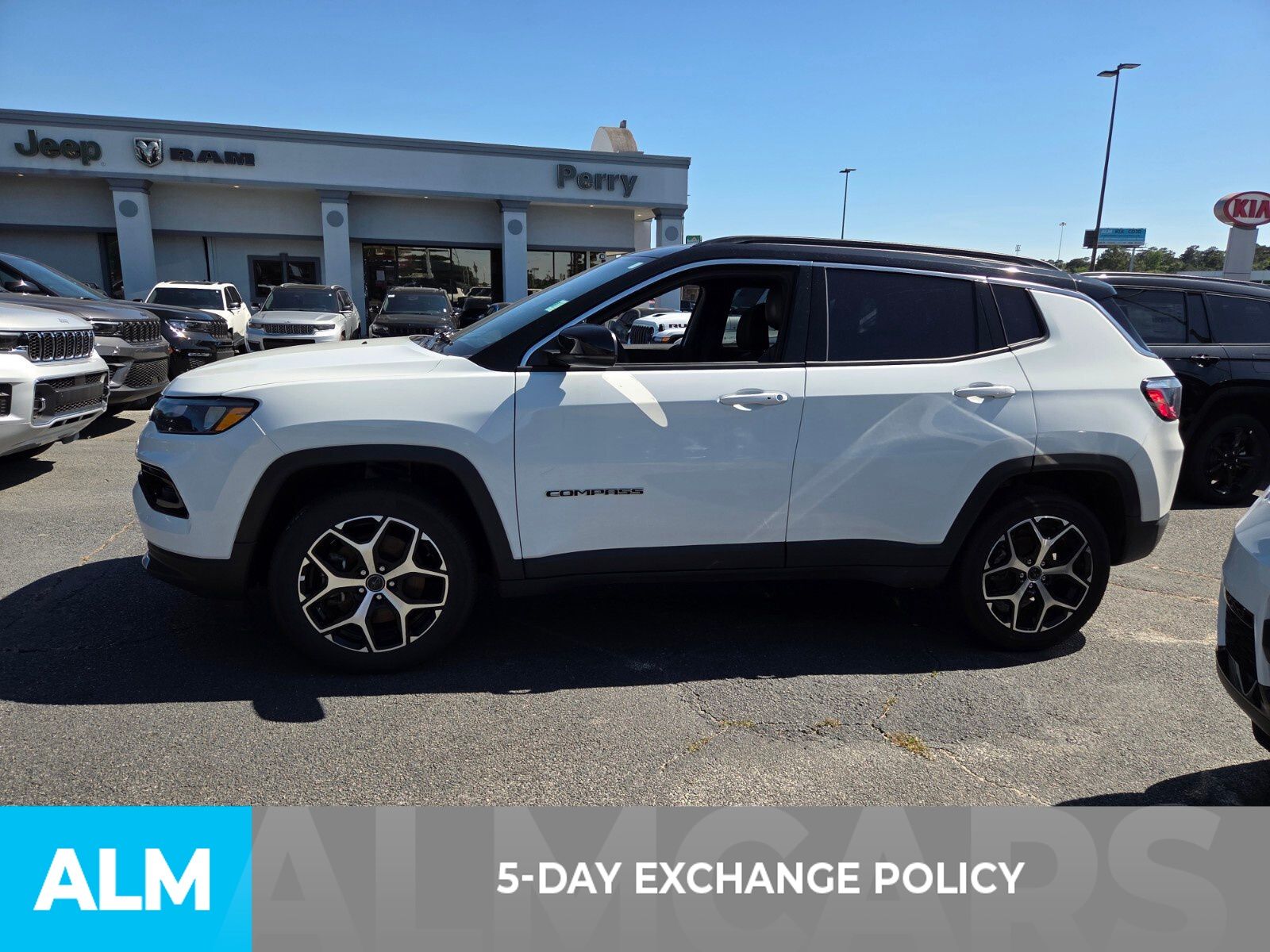 Used 2025 Bright White Clearcoat Jeep Limited image 4