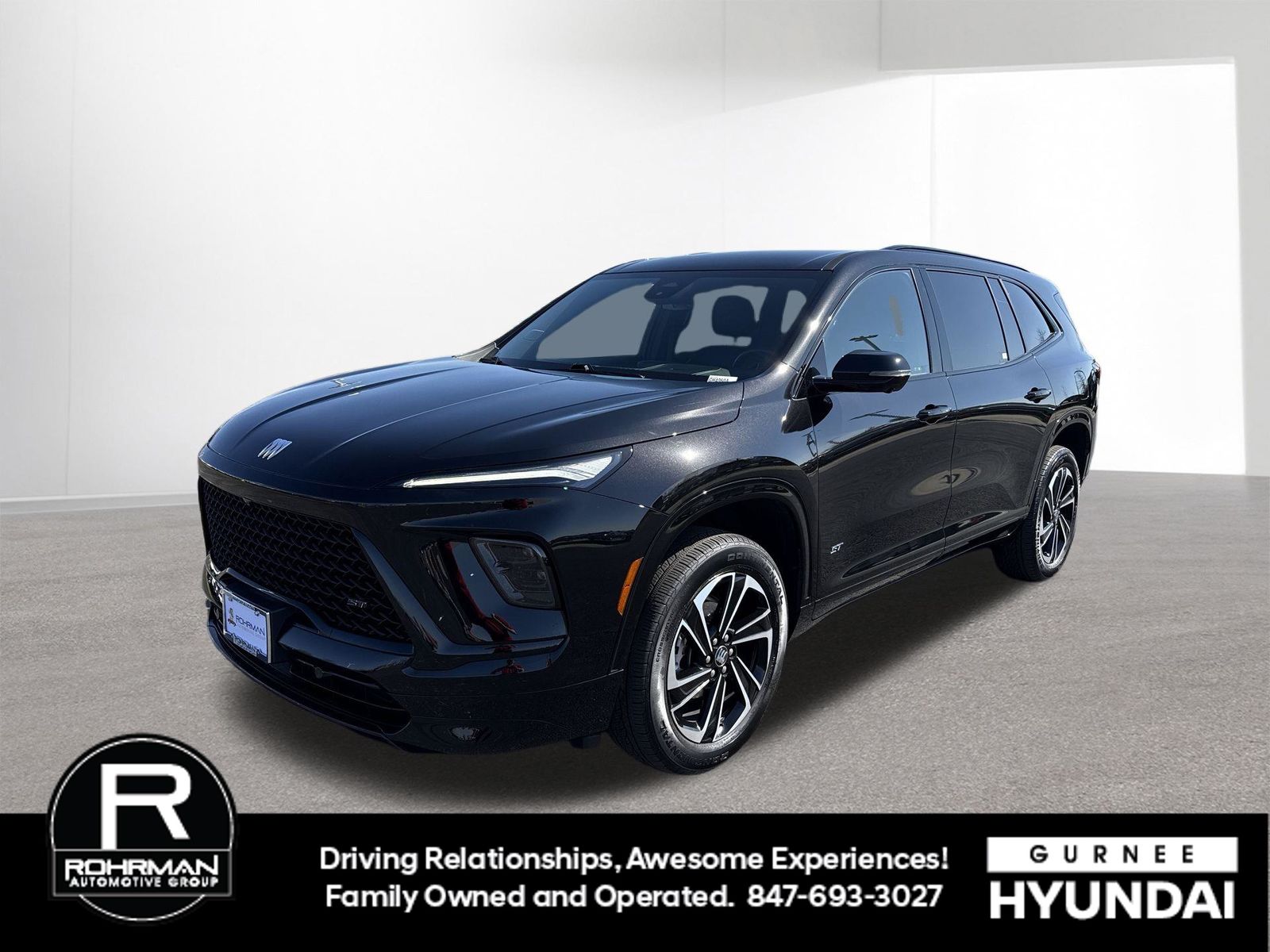 Black (Ebony Twilight Metallic) 2025 Buick Enclave SUV / Crossover Four-Wheel Drive 8-Speed Automatic