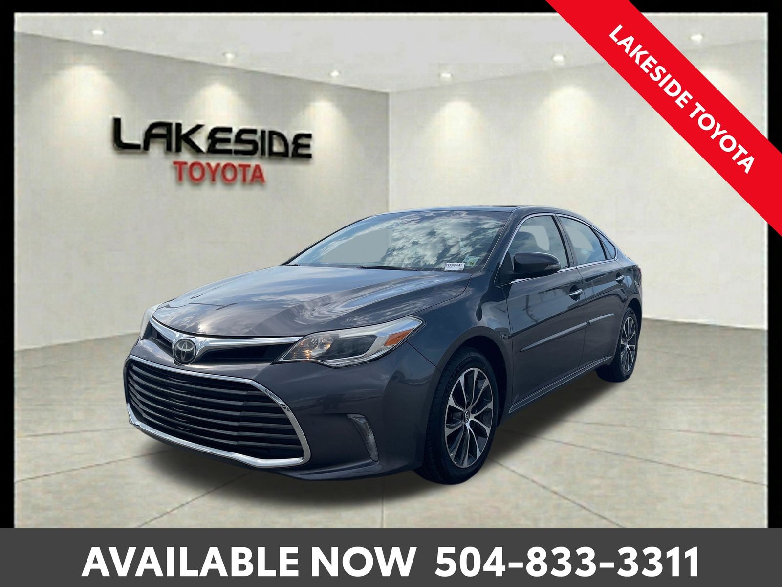 Magnetic Gray Metallic 2018 Toyota Avalon Sedan Front-Wheel Drive 6-Speed Automatic