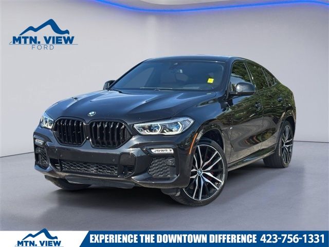 Black Sapphire Metallic 2021 BMW X6 SUV / Crossover All-Wheel Drive 8-Speed Automatic