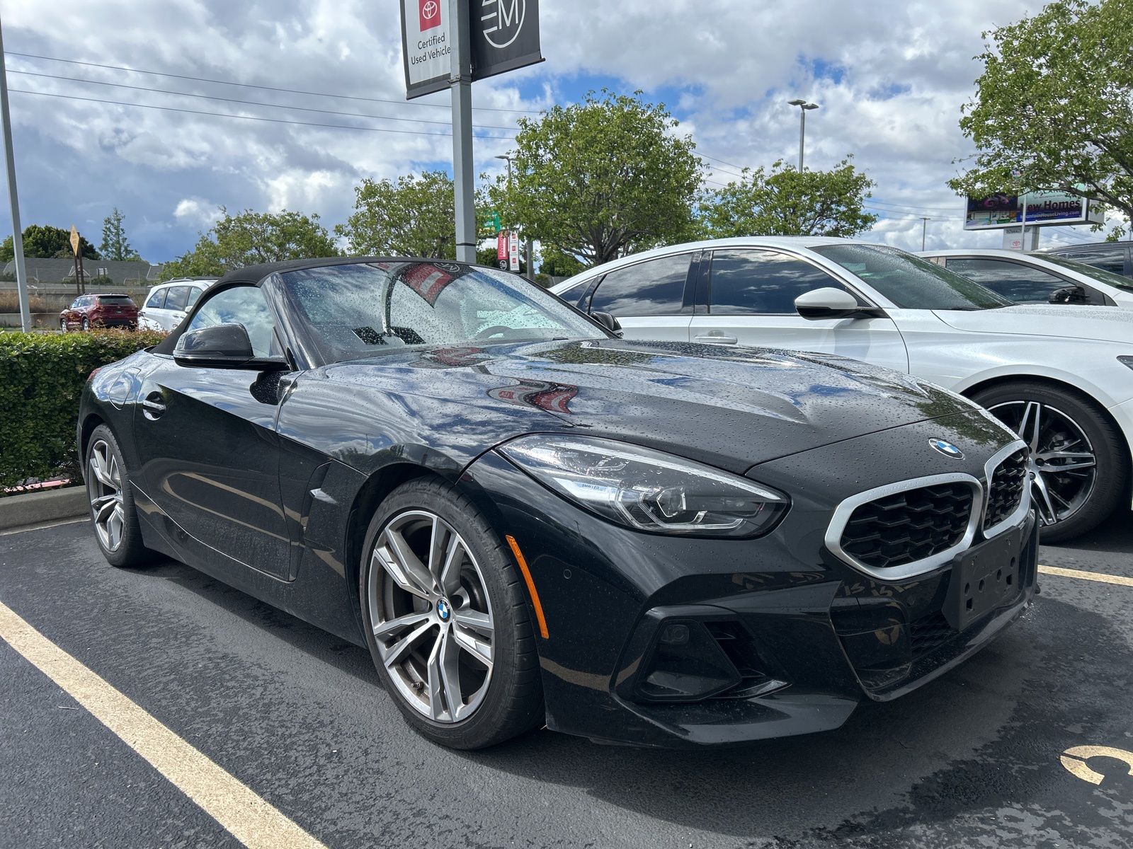 Black Sapphire Metallic 2026 BMW Z4 sDrive30i RWD Convertible Rear-Wheel Drive 8-Speed Automatic