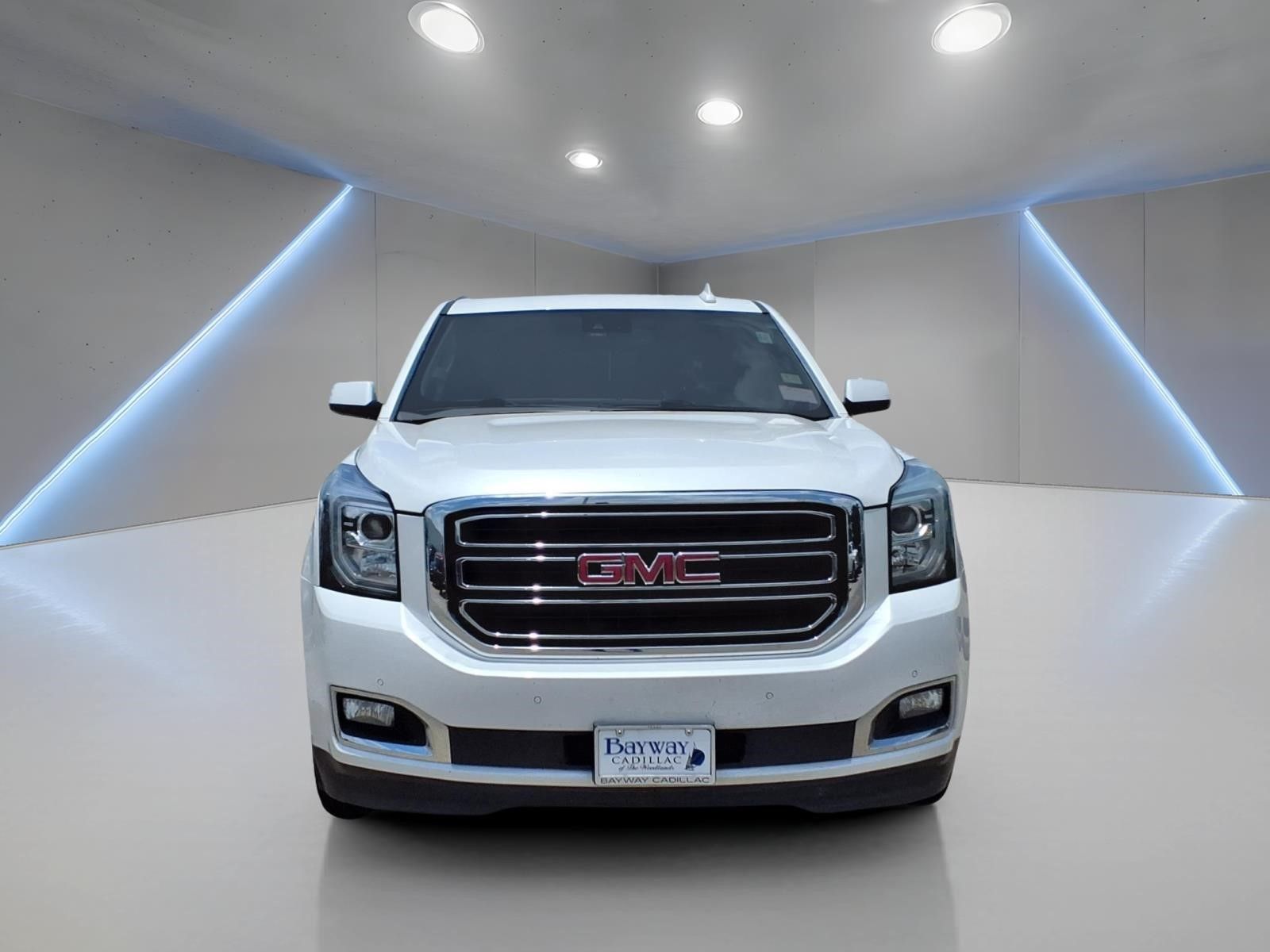 2020 GMC Yukon XL SLT White at Bayway Cadillac of The Woodlands