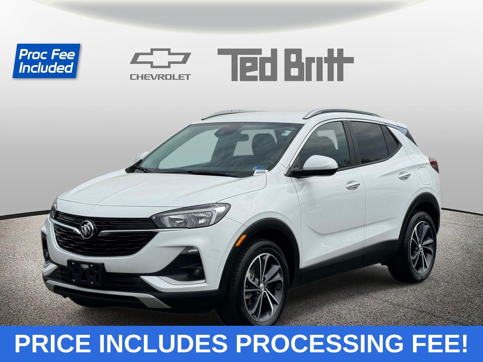 Summit White 2023 Buick Encore GX Select FWD SUV / Crossover Front-Wheel Drive Continuously Variable Transmission