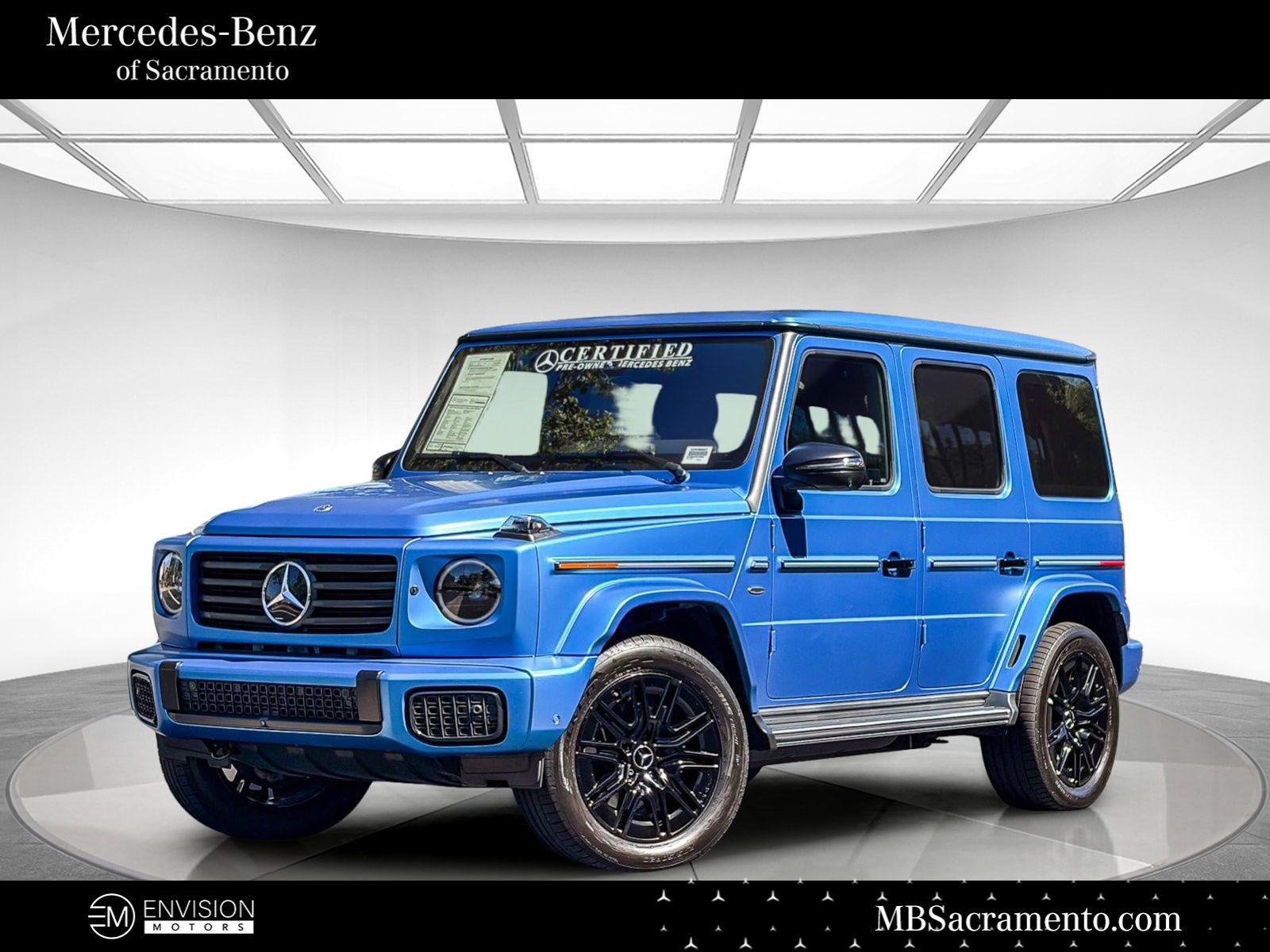 MANUFAKTUR South Sea Blue Magno 2025 Mercedes-Benz G-Class SUV / Crossover All-Wheel Drive 2-Speed Automatic