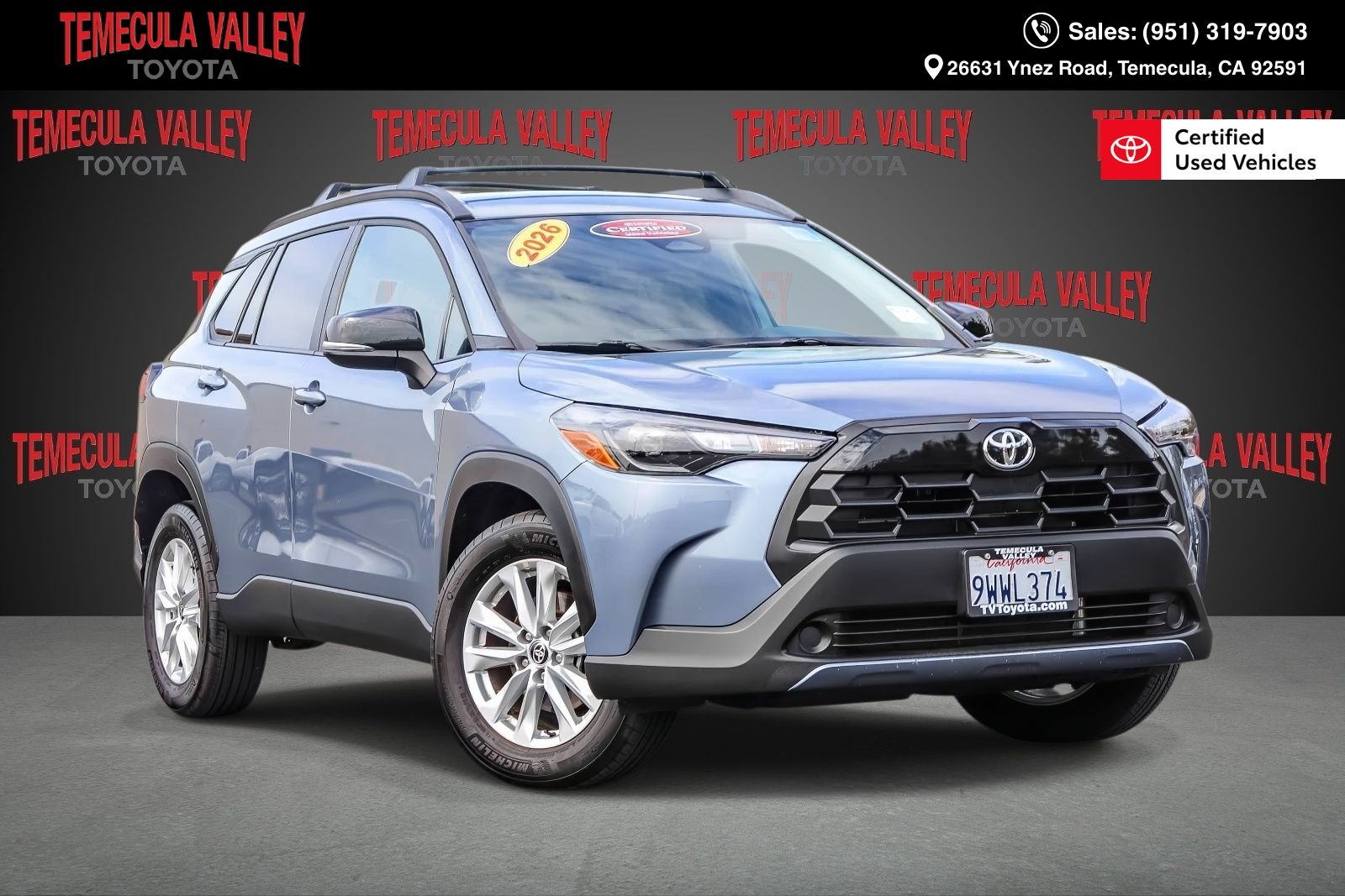 Celestite 2026 Toyota Corolla Cross SUV / Crossover Front-Wheel Drive Continuously Variable Transmission