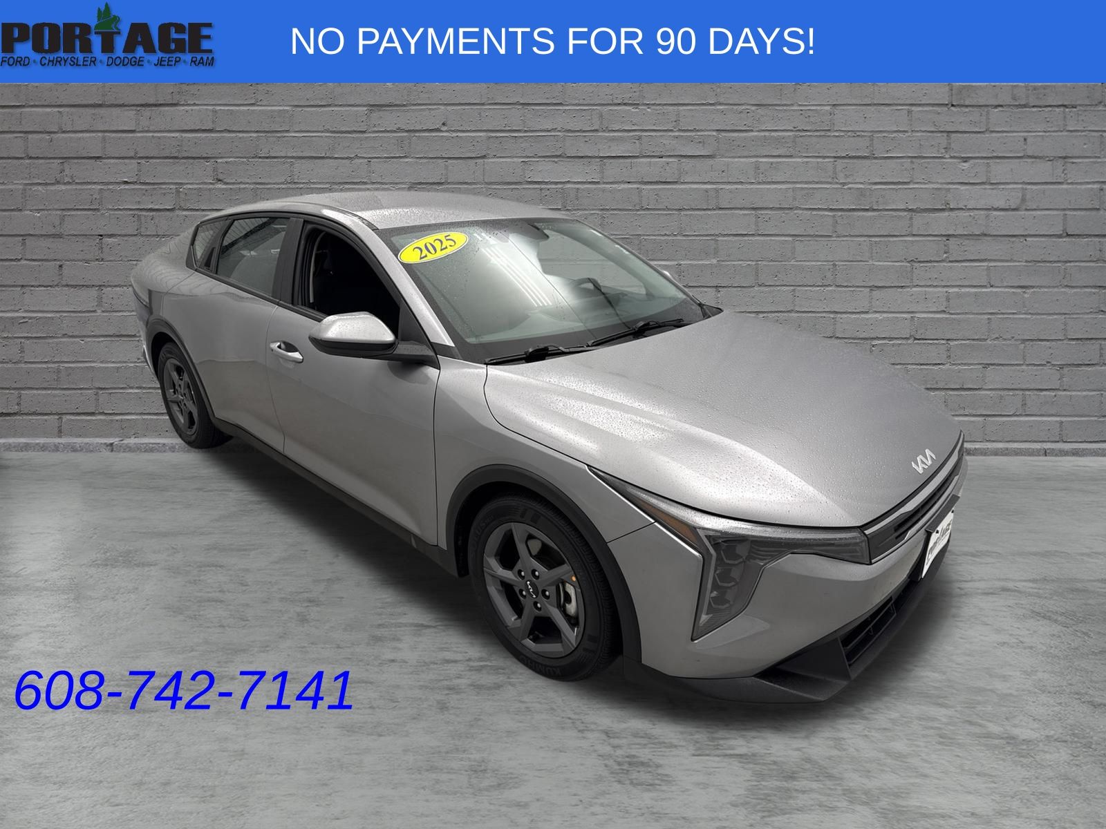 Steel Gray 2025 Kia K4 Sedan Front-Wheel Drive Continuously Variable Transmission