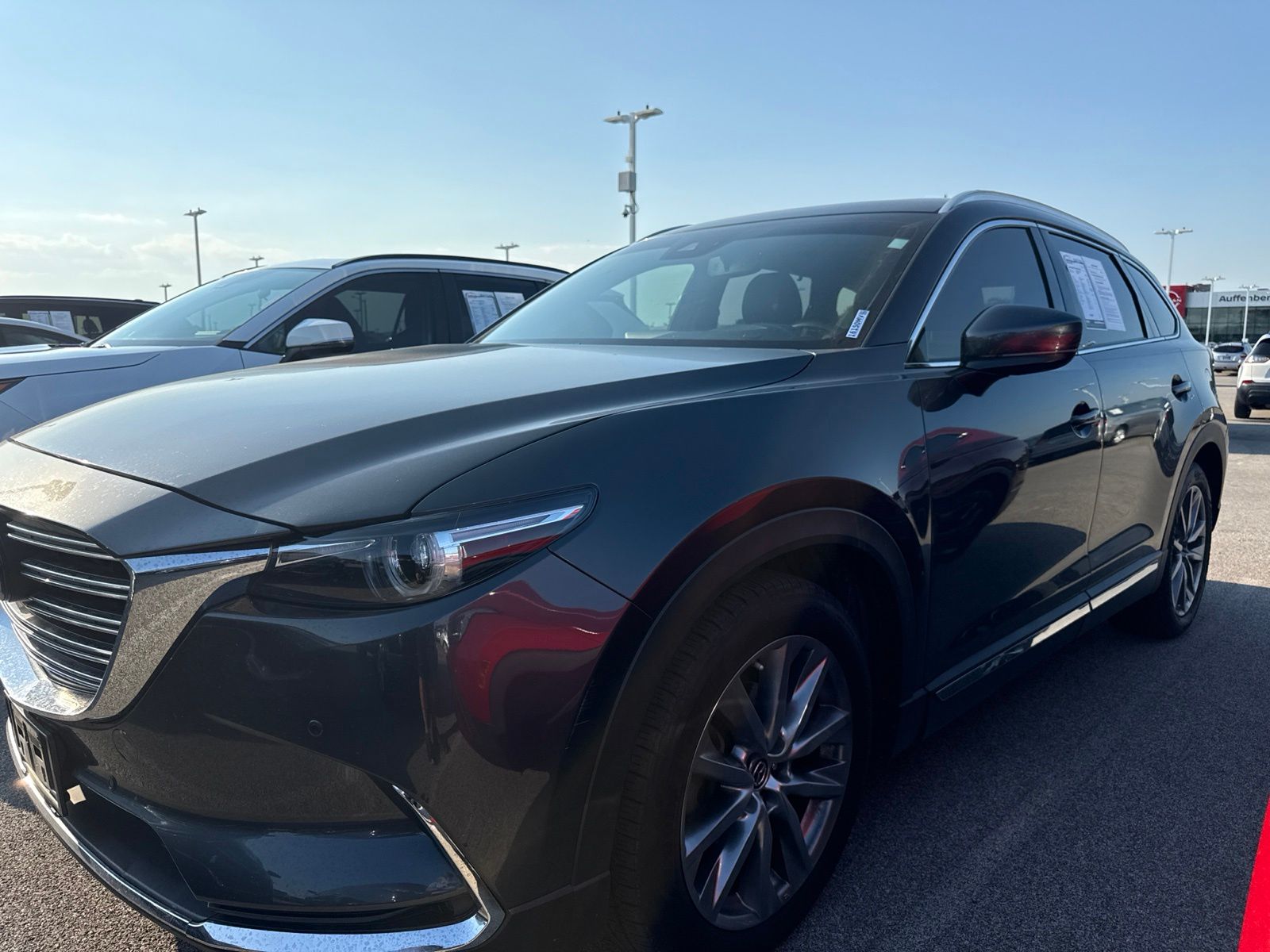 Machine Gray Metallic 2018 Mazda CX-9 SUV / Crossover All-Wheel Drive 6-Speed Automatic