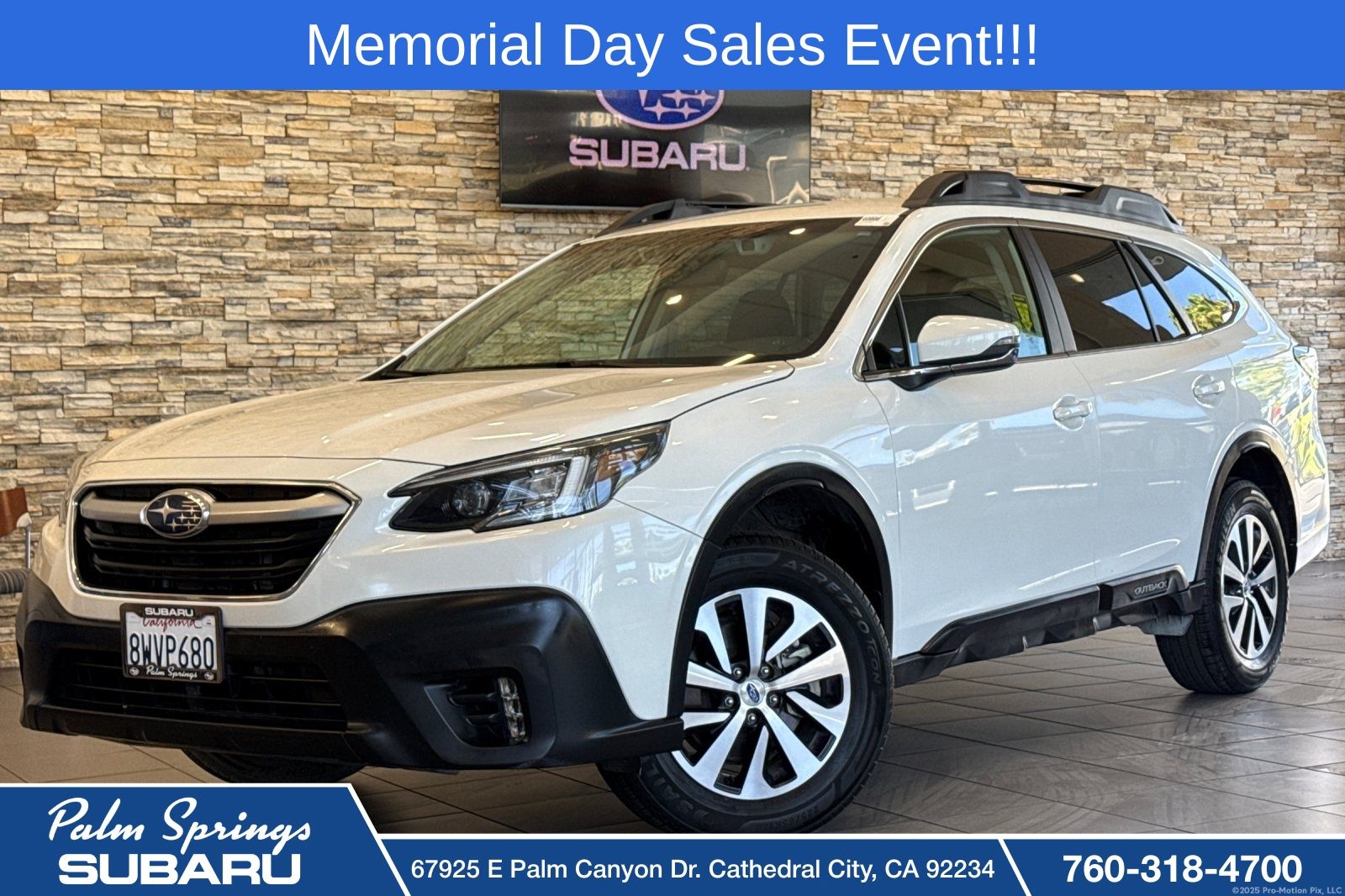 Crystal White Pearl 2021 Subaru Outback Premium Crossover AWD SUV / Crossover All-Wheel Drive Continuously Variable Transmission
