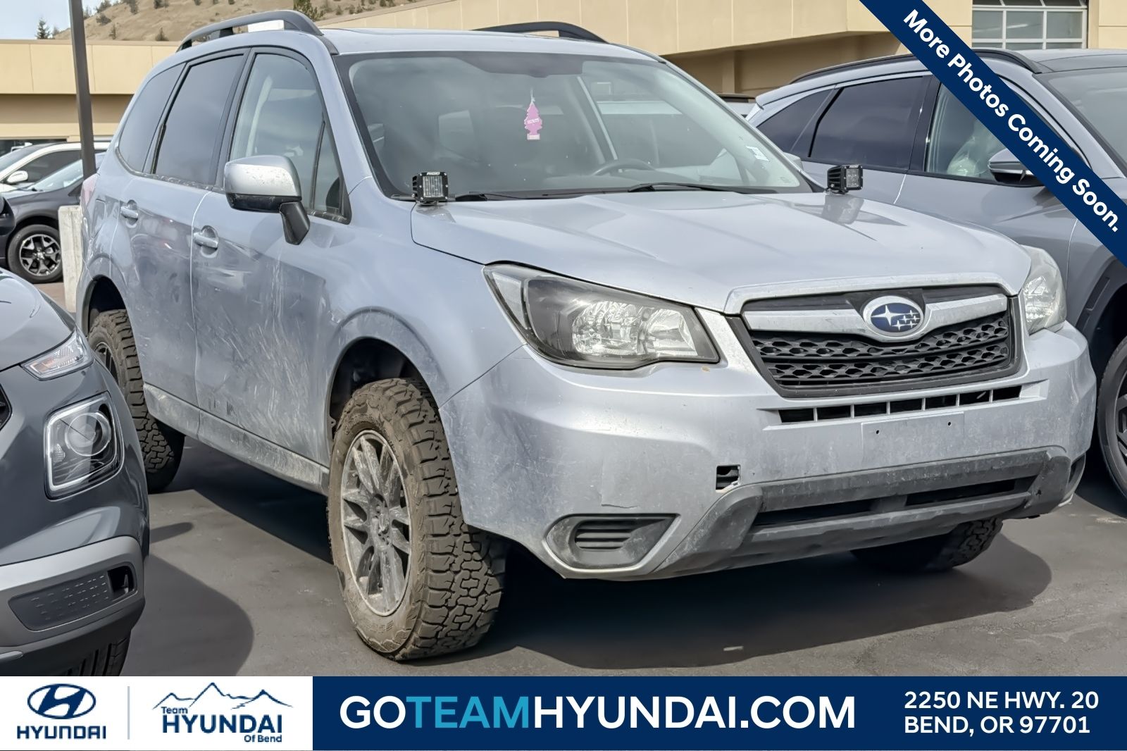 Ice Silver Metallic 2015 Subaru Forester 2.5i Premium SUV / Crossover All-Wheel Drive Continuously Variable Transmission