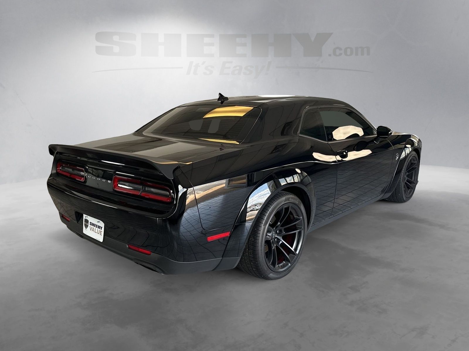 Used 2021 Pitch Black Clearcoat Dodge SRT Hellcat Widebody image 13