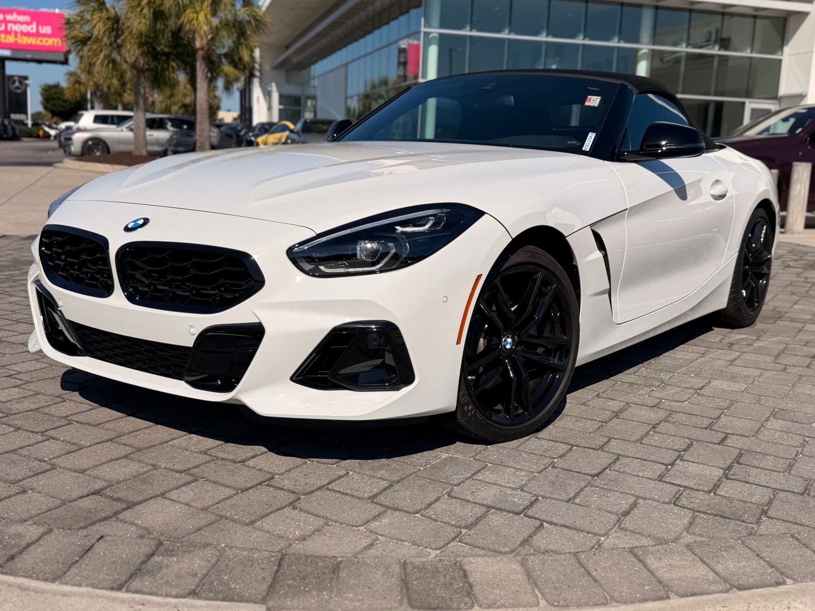Alpine White 2024 BMW Z4 sDrive30i RWD Convertible Rear-Wheel Drive 8-Speed Automatic